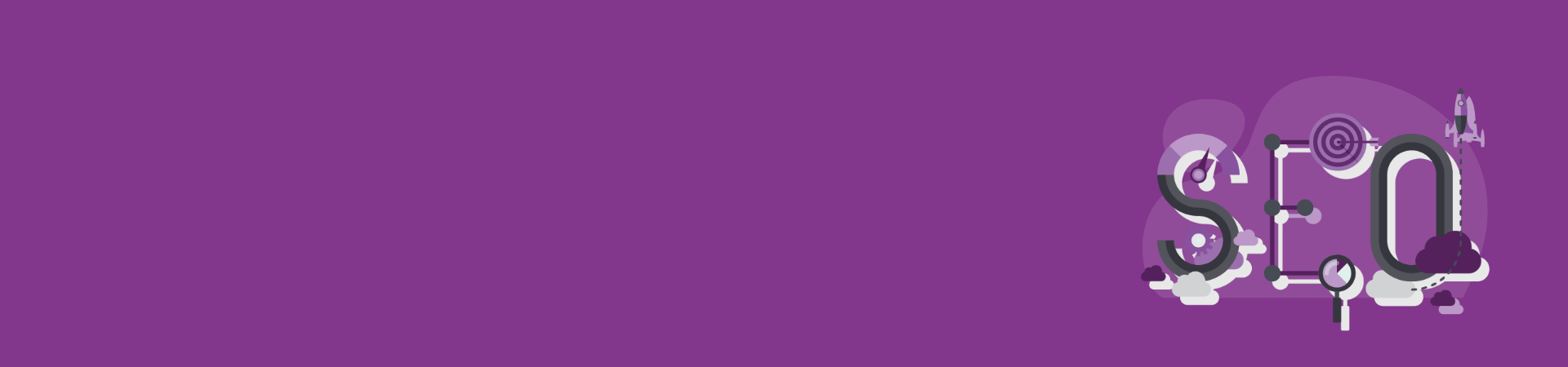 Graphic showing 'SEO' written